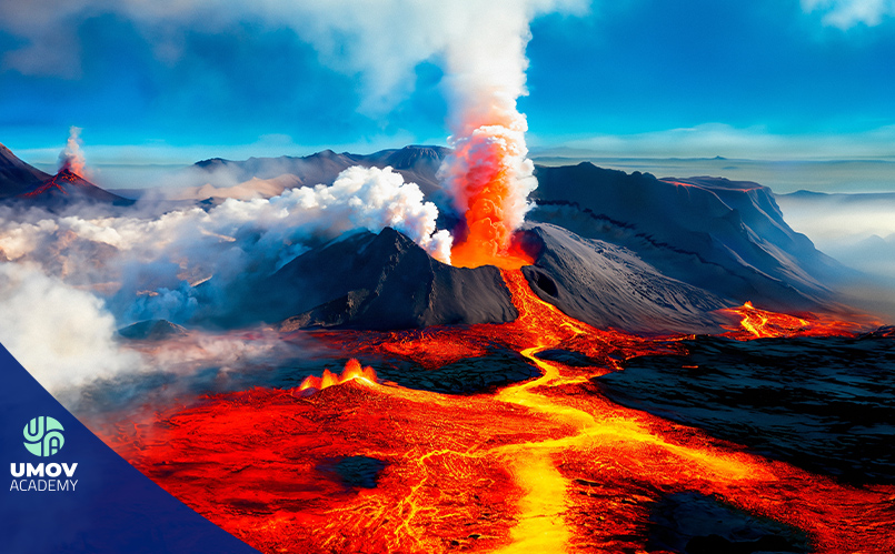 ¿Cómo se forma un volcán?