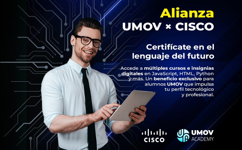 Alianza entre UMOV Academy y CISCO